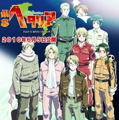 Hetalia Axis Power Filme Pain It White MKV